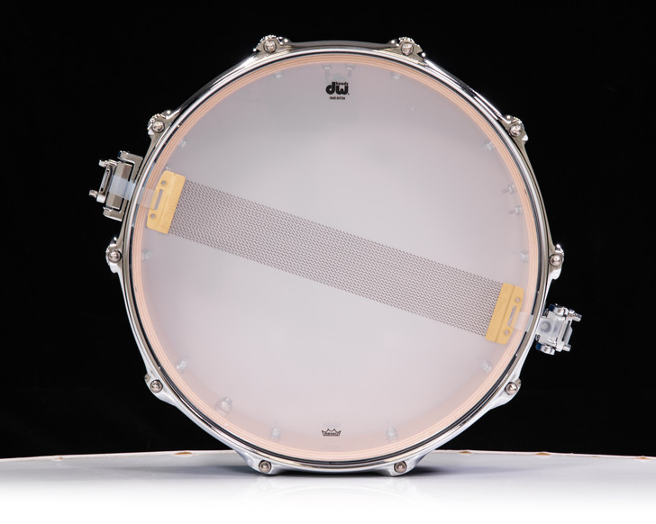 DW Collector's SSC Maple 3.14x14 Pi Snare - Blue Glass