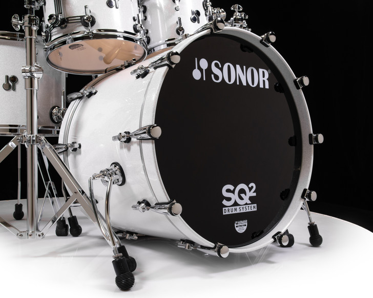 Sonor SQ2 7pc Vintage Birch Kit - White Sparkle 8/10/12/14/16/22/14SD