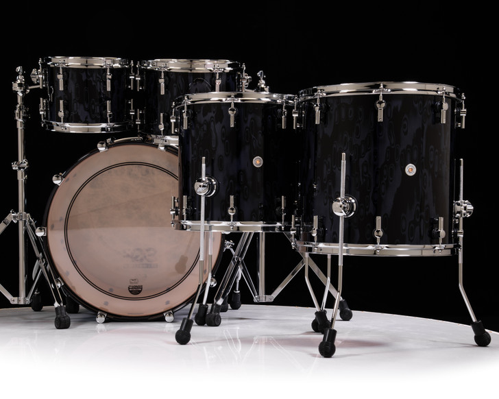 Sonor SQ2 5pc Medium Maple Kit - Gray Tribal 10/12/14/16/22