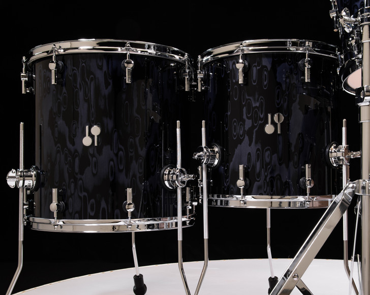 Sonor SQ2 5pc Medium Maple Kit - Gray Tribal 10/12/14/16/22