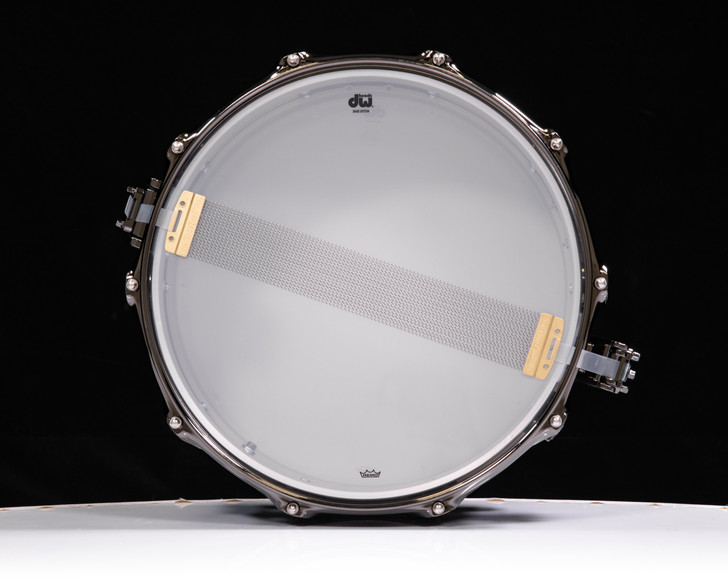 DW Collector's Carbon Fiber Edge 5.5x14 Snare w/Black Nickel HW