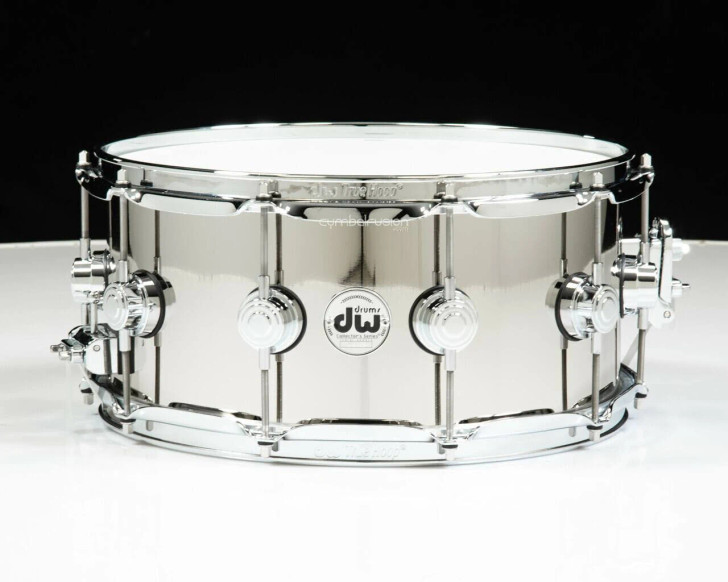 DW Collector's Series 6.5x14 Nickel over Brass Snare Drum (DRVK6514SVC)