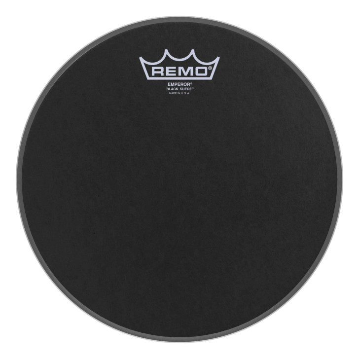 Remo 10" Emperor Black Suede Batter Drumhead