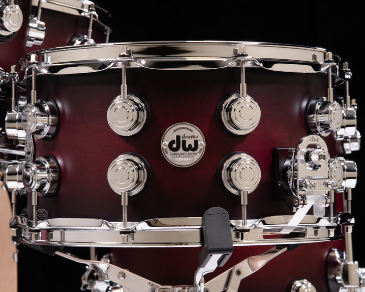 DW Collector's 5pc SSC Maple Kit - Cherry to Ebony Satin Oil Burst