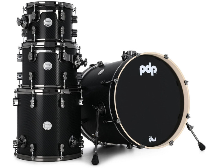 PDP Concept Maple Fusion 4pc 10/12/14/20 Carbon Fiber