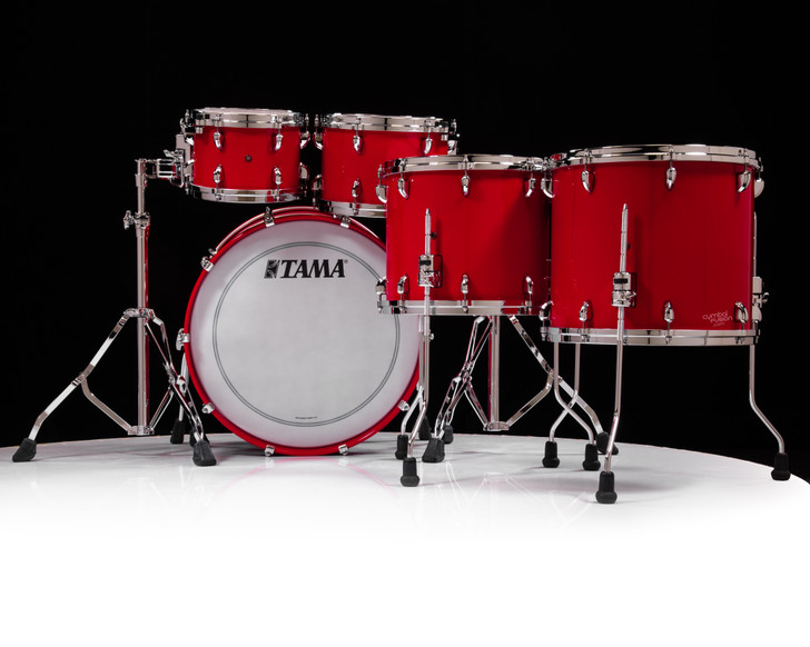 Tama Star Walnut 5pc Solid Candy Red Shell Pack 10/12/14/16/22