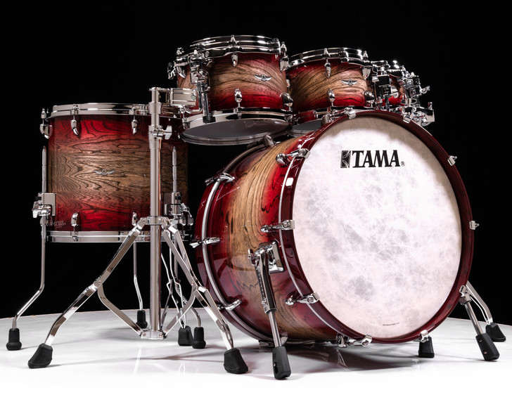 Tama Star Walnut 5pc Garnet Japanese Sen Burst 8/10/12/16/22