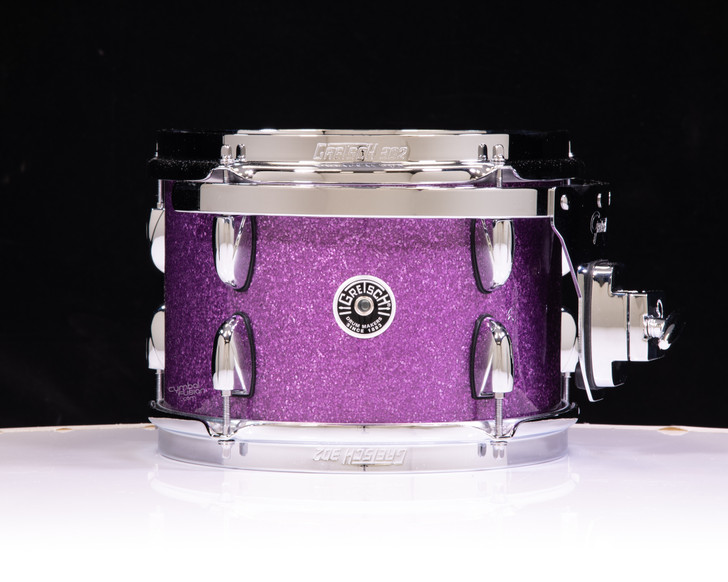 Gretsch Brooklyn 7x10 Tom - Purple Sparkle Nitron