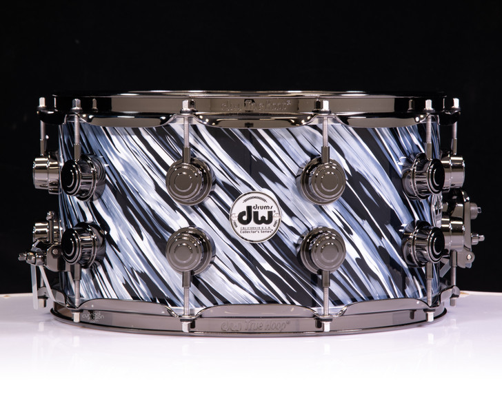 DW Collector's 7x14 SSC Maple Snare - Twisted Black Oyster