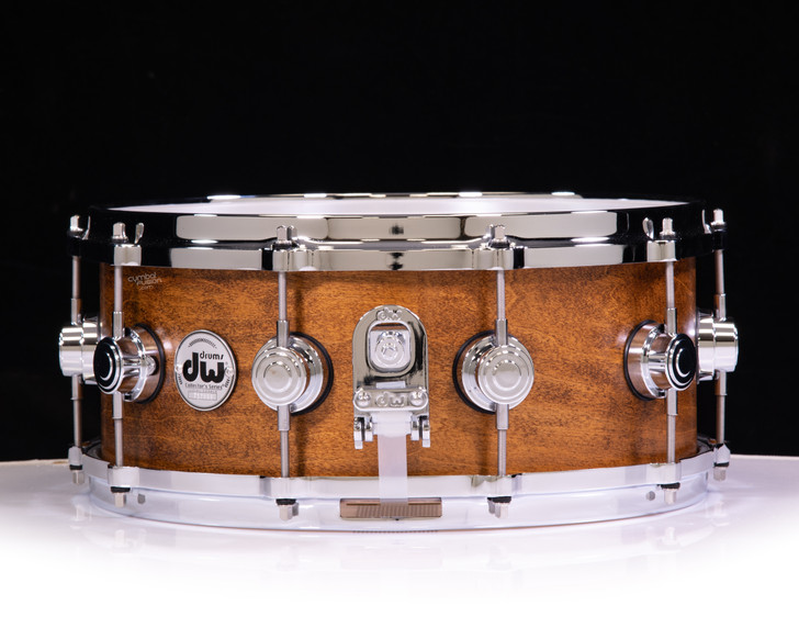 DW Collector's SSC Maple 5.5x14 Snare Drum - Honey Satin Oil
