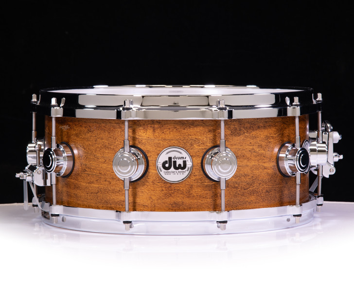 DW Collector's SSC Maple 5.5x14 Snare Drum - Honey Satin Oil