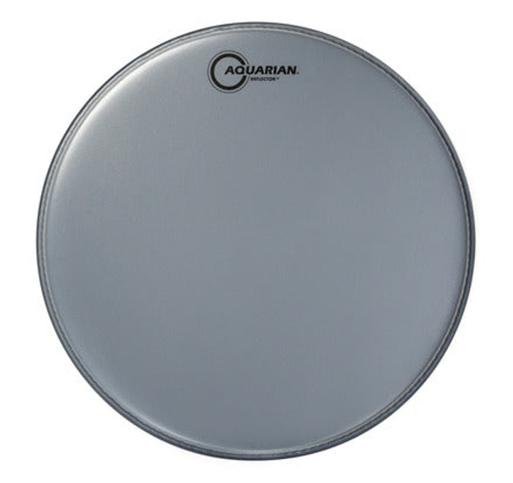 Aquarian Gray Texture Coated Reflector 18" Snare Batter Drum Head