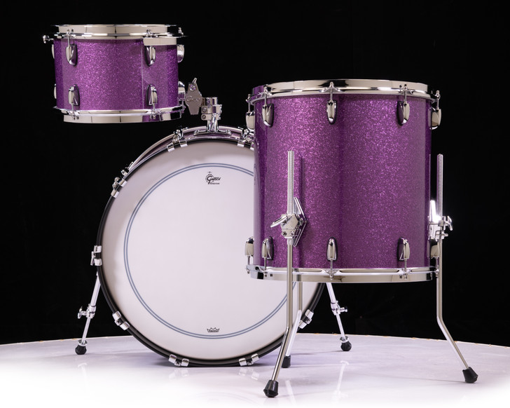 Gretsch Brooklyn 3pc Shell Pack - Purple Sparkle 12/16/22