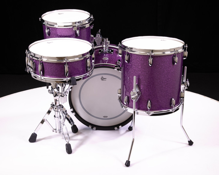 Gretsch Brooklyn 4pc Shell Pack - Purple Sparkle 12/14/18/14SD