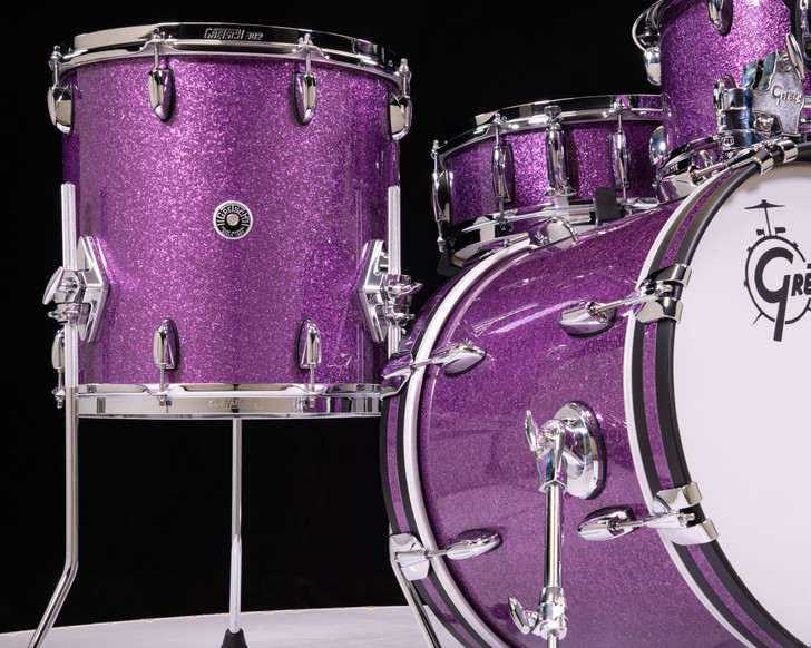 Gretsch Brooklyn 4pc Shell Pack - Purple Sparkle 12/14/18/14SD