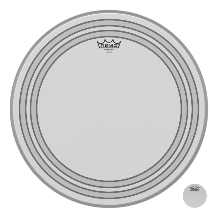 Remo 20" Powersonic Bass Drum Head Coated
