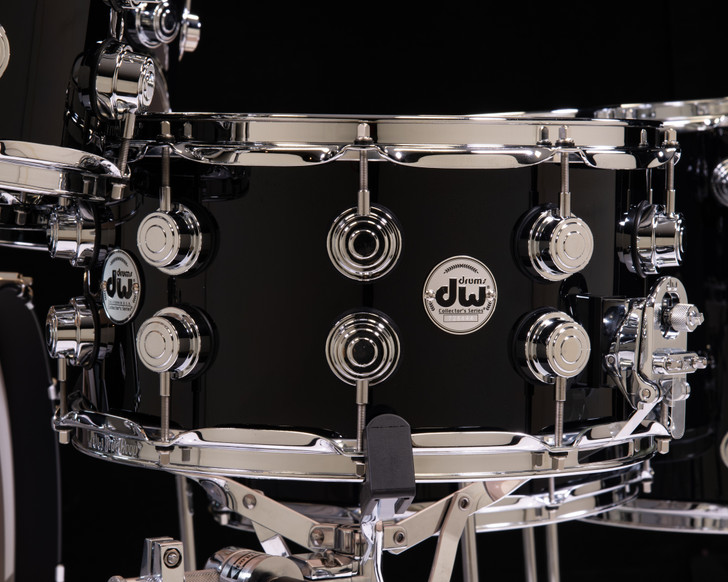 DW Collector's 7pc Maple SSC Kit - Gloss Black Finishply w/Chrome HW