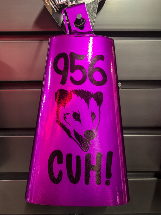 LP Rock Cowbell 956 CUH! Special Edition - Purple with No Ridge