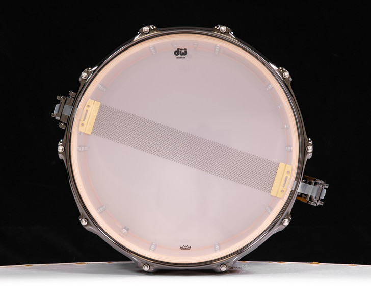 DW Collector's 7x14 Maple Snare - Liquid Copper  w/Black Nickel HW