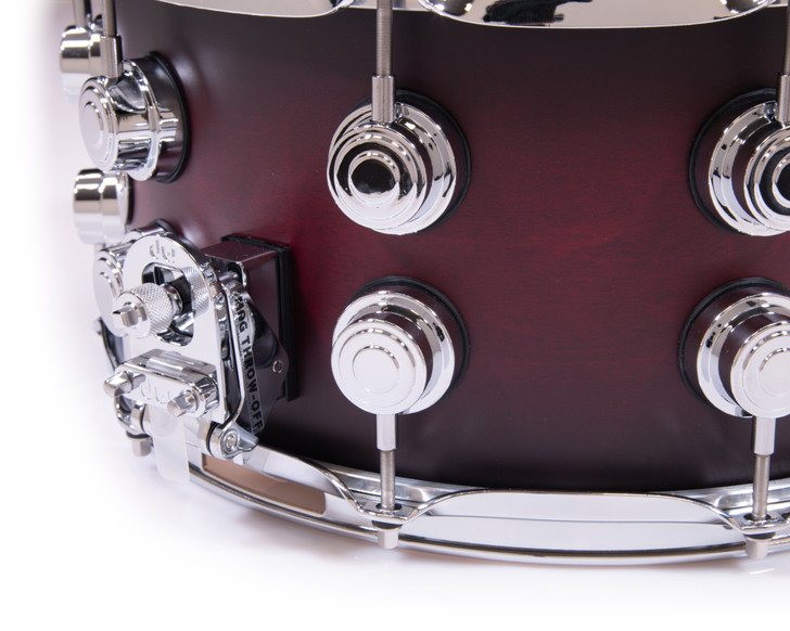 DW Collector's 7x14 SSC Snare- Cherry to Ebony Burst