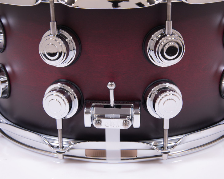 DW Collector's 7x14 SSC Snare- Cherry to Ebony Burst