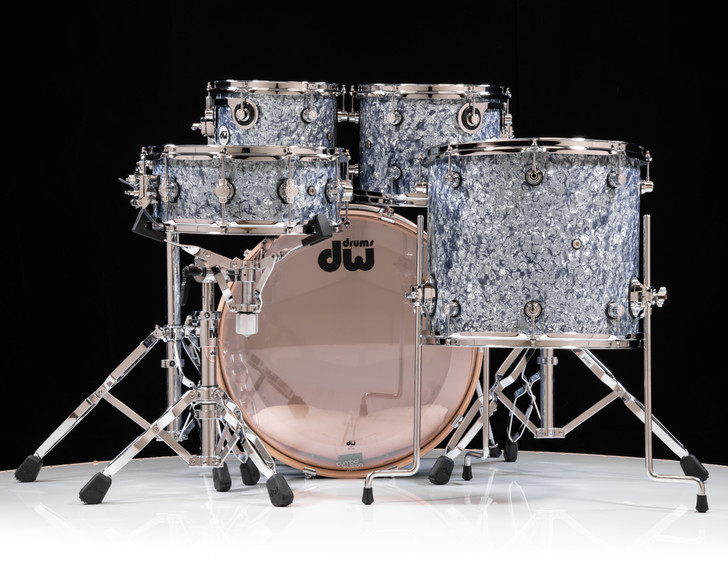 DW Design Series 5pc Shell Pack - Pearl Slate - New Exclusive Finish