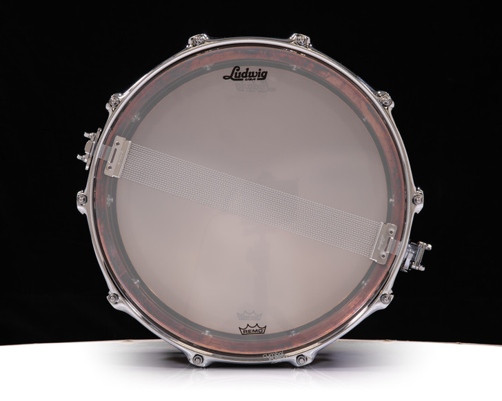 Ludwig LB552R 6.5x14 Raw Bronze Phonic Snare Drum