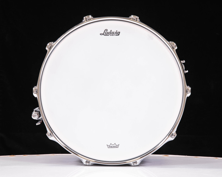 Ludwig LB552RT 6.5 x14 Raw Bronze Phonic Snare Drum w/ Tube Lugs