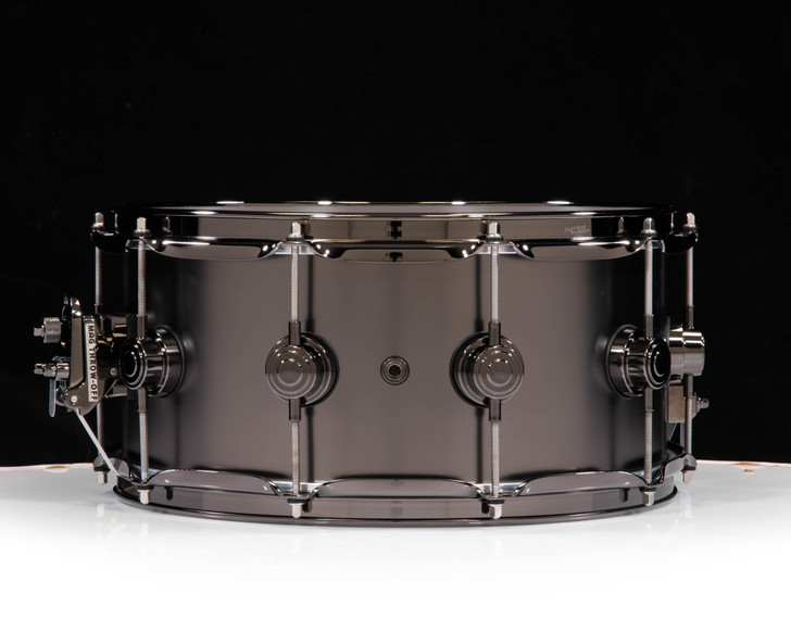 DW Collector's 6.5x14 Satin Black Nickel over Brass - Black Nickel