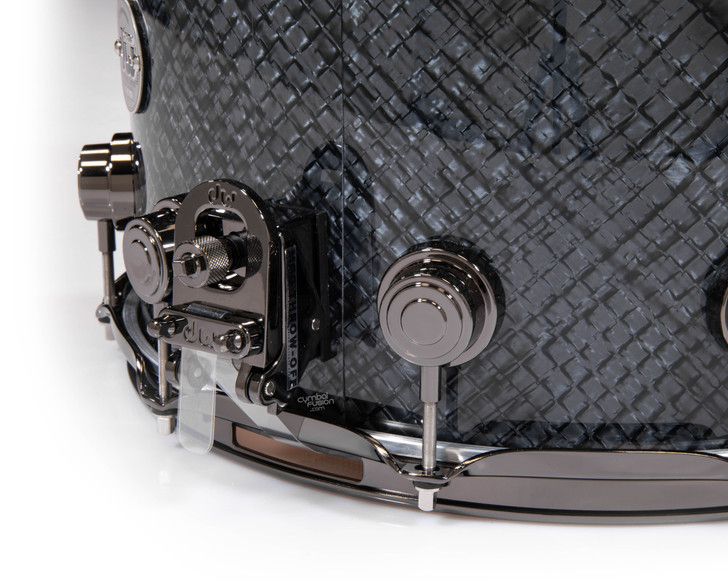 DW Collector's 10x14 Maple SSC Snare - Grey Crystal
