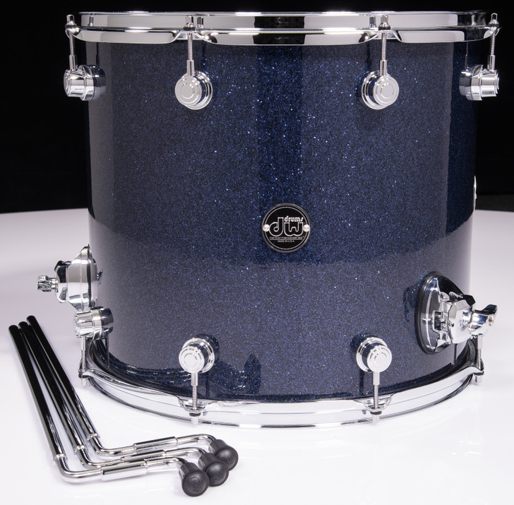 DW Performance Series 14x14 Floor Tom - Indigo Glass