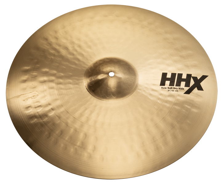 Sabian 21" HHX Raw Bell Dry Ride Brilliant Finish