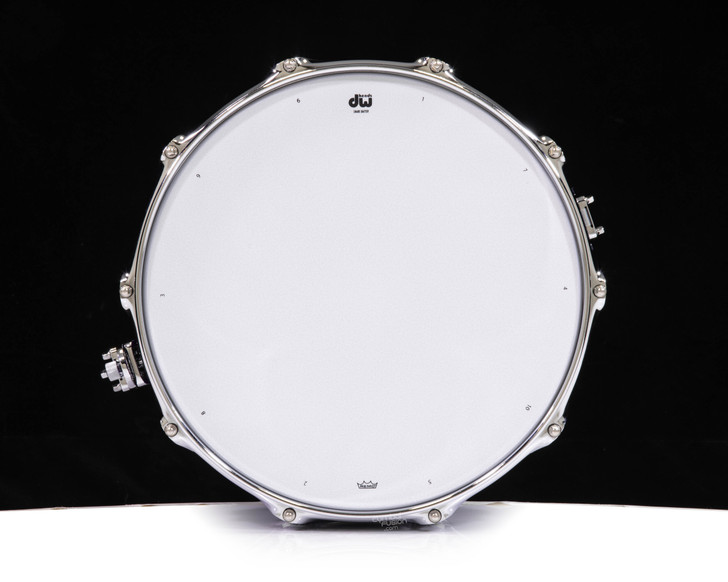 DW Brass Snare Drum 8x14 - Illusion Purple