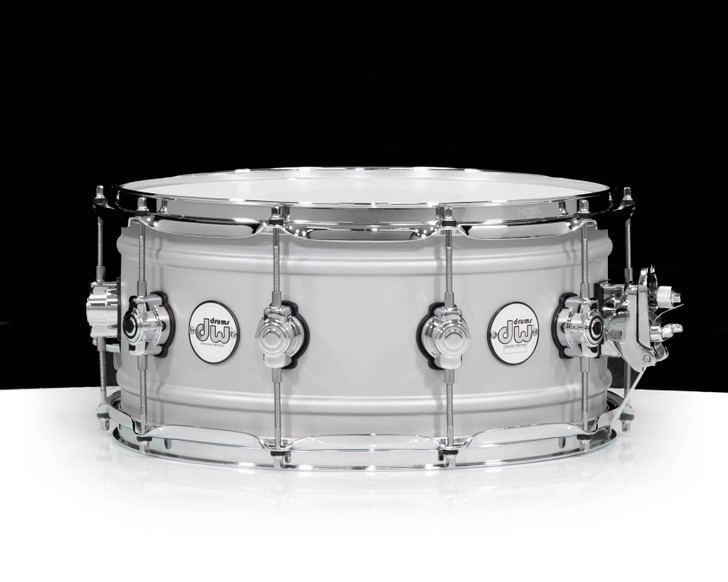 DW Design 6.5x14 Matte Aluminum Snare Drum (DDSD6514MACR)