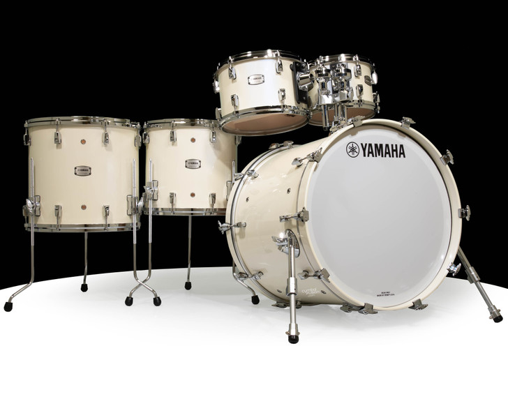 Yamaha PHX 5pc Shell Pack - Polar White Lacquer 10/12/14/16/22
