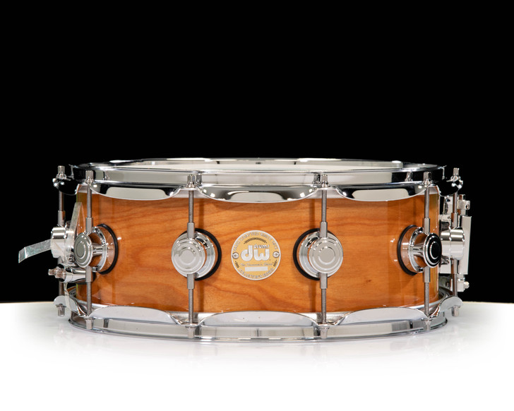 Used DW Collector's 5.5x14 Birch Snare Drum - Natural Lacquer (U-750506)