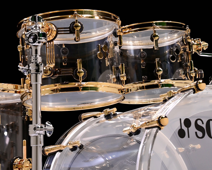 Sonor SQ2 5pc Acrylic Drum Set - Made in Germany - 10/12/14/16/22