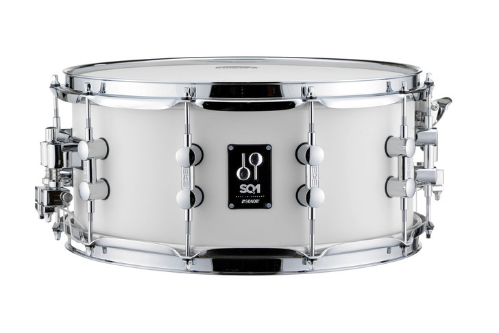 Sonor SQ1 14x6.5 Snare Drum - Satin Pure White