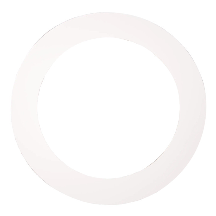 Remo 4" White DynamO Bass Drum Hole Cutting Template