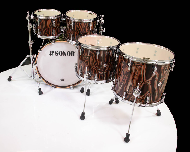 Sonor SQ2 5pc Birch Kit - Elder Tree w/Chrome Hardware 10/12/14/16/22