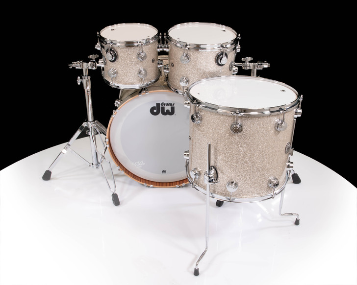 DW Collector's 4pc Maple/Mahogany Kit - Broken Glass 10/12/16/22