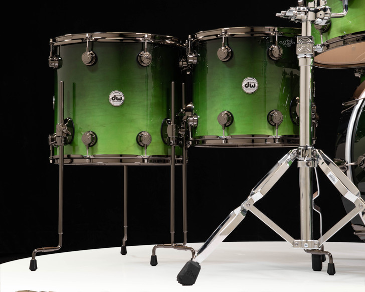 DW Collector's 6pc Kit - Lime Green to Candy Black Fade