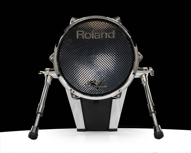 Used Roland KD-140-BC 14" V-Kick Trigger Black Chrome