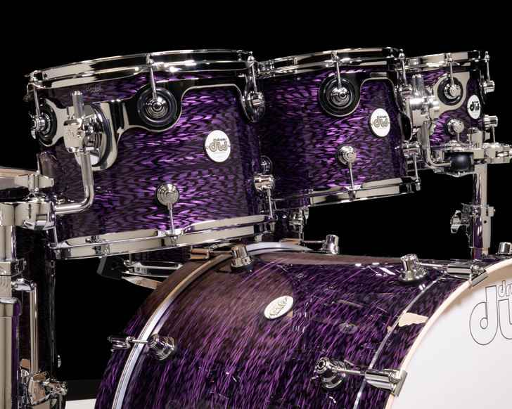 DW Design Series 7pc Shell Pack - Purple Onyx 8/10/12/14/16/22/14SD