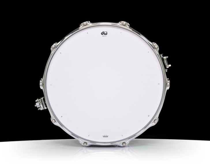 DW Collector's 7x14 Maple SSC Snare Drum - Green Glass w/Chrome HW