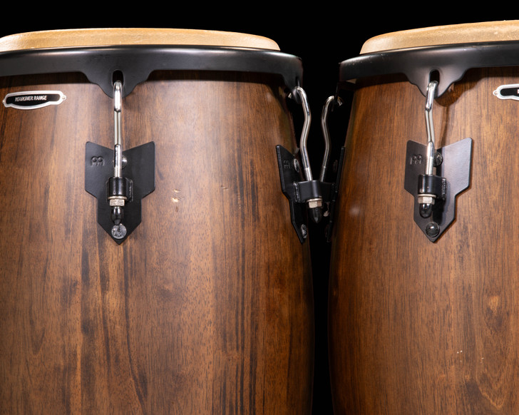 Used Meinl Headliner Series Congas 11" and 11.75" Set w/ Stands