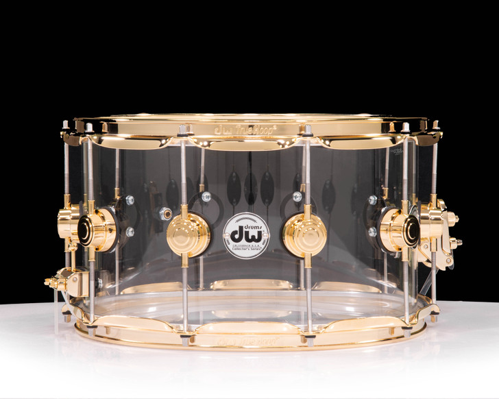DW Collector's Cymbalfusion 20th Anniversary Acrylic 8x14 Snare