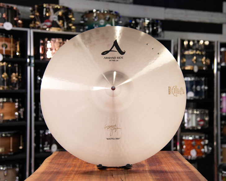 Zildjian 19" Armand Zildjian Beautiful Baby Ride Cymbal - DEMO