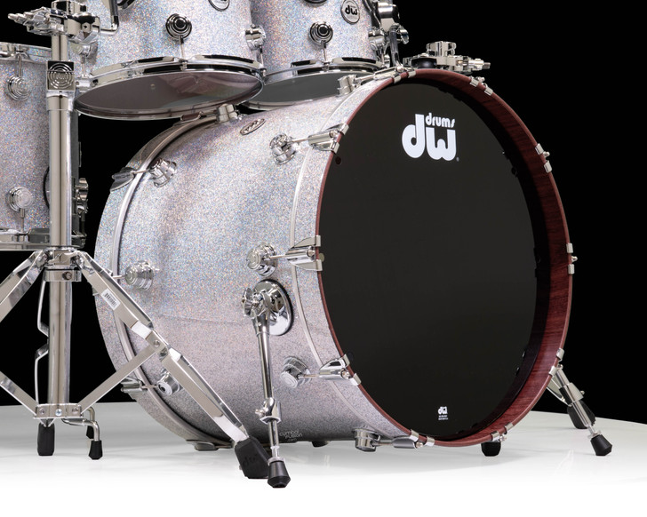 DW Collector's 6pc Purpleheart - Diamond Nebula 8/10/12/14/16/22