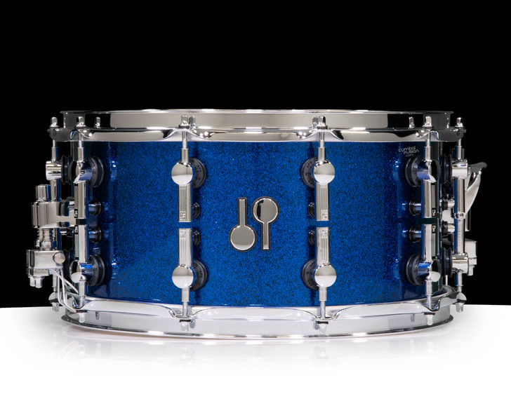 Sonor SQ2 Snare Drum 14 x 7 Vintage Maple - Sapphire Sparkle
